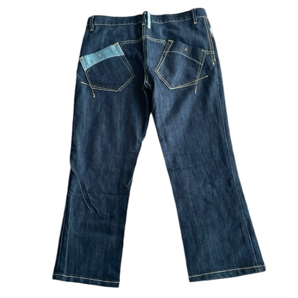 Attitude Jeans Wear Skater Cropped Jeans - Picture 4 of 7